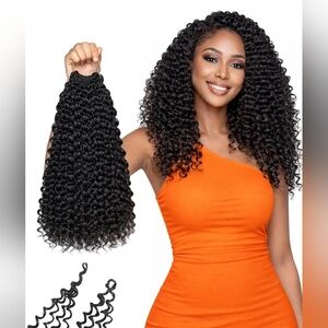 Curly Crochet Hair for 4-in-1 Design Pre Looped Gogo Curl 105 Strands 12"